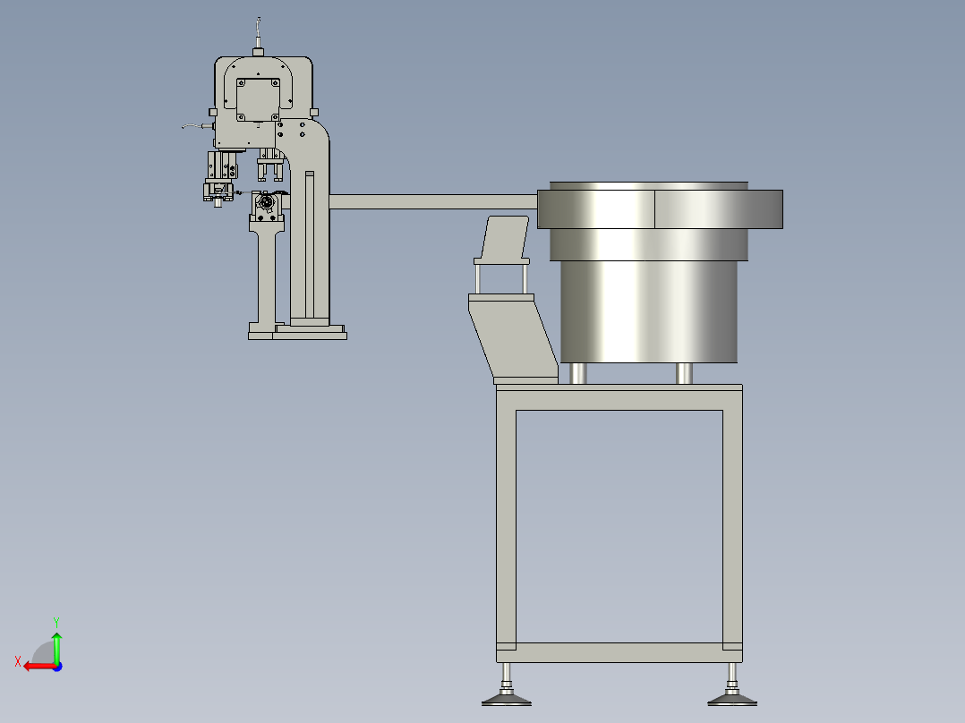 HG004-05-00-B上头帽组件后视图