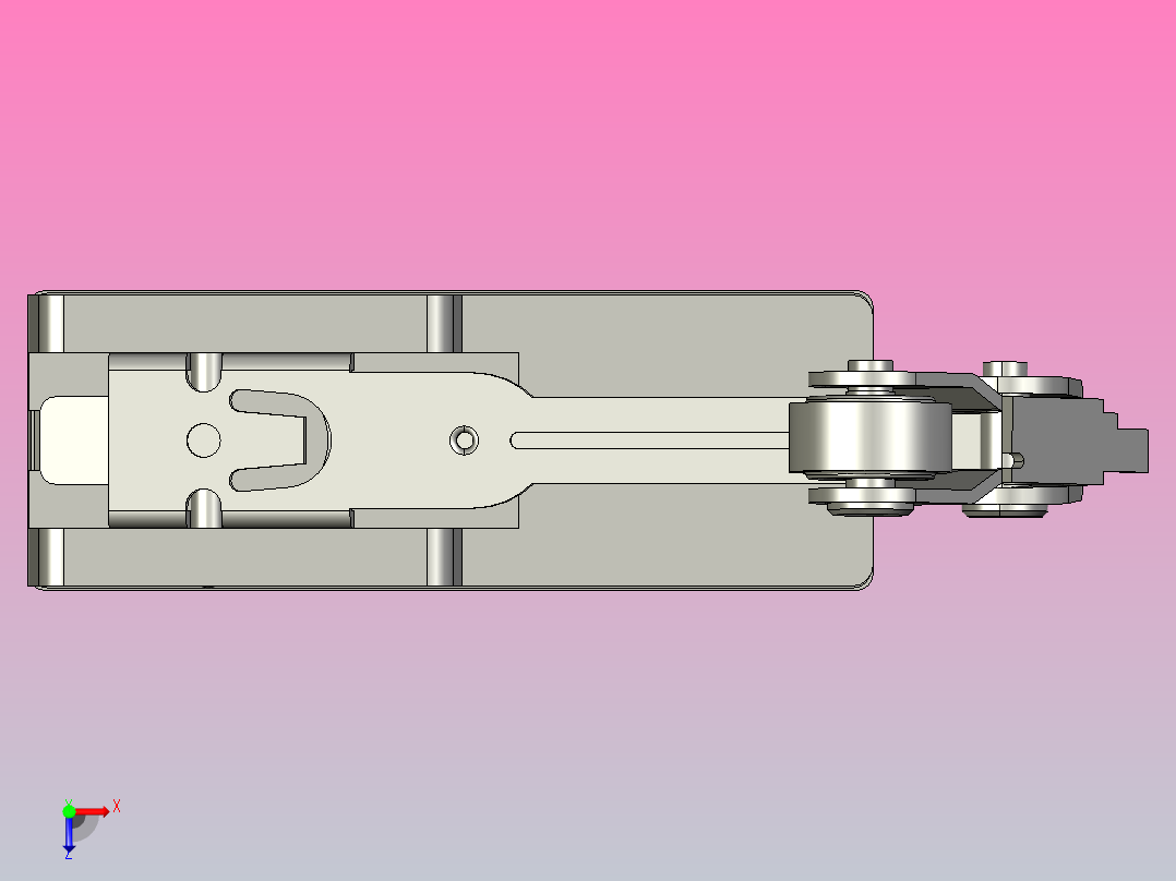 微动开关传感器ZIR52-1514俯视图