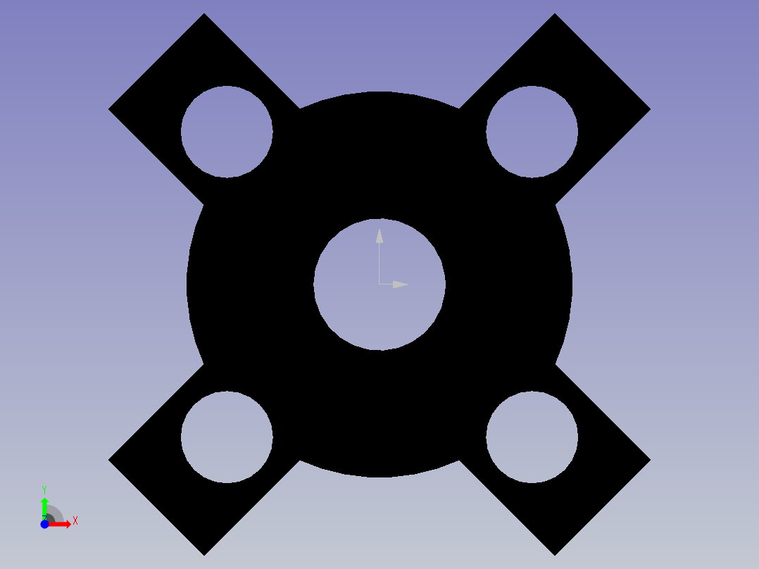 法兰垫片(Flange Gaske)前视图