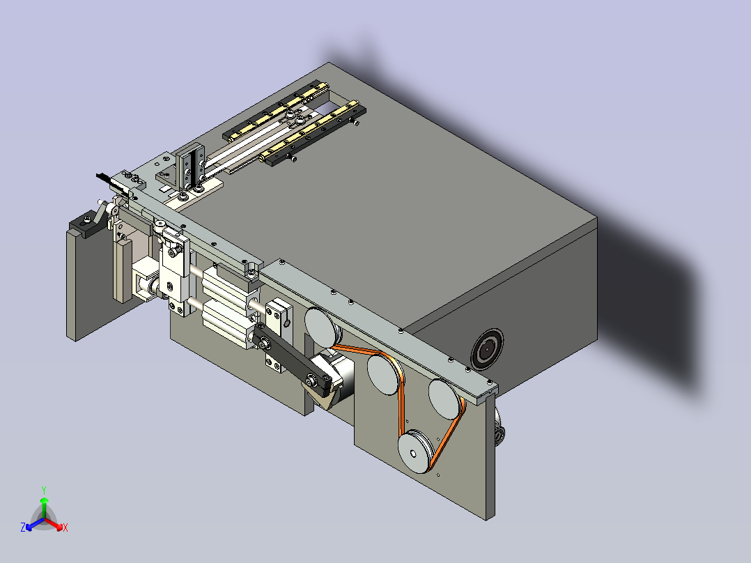 一种排针连接器加工设备主视图