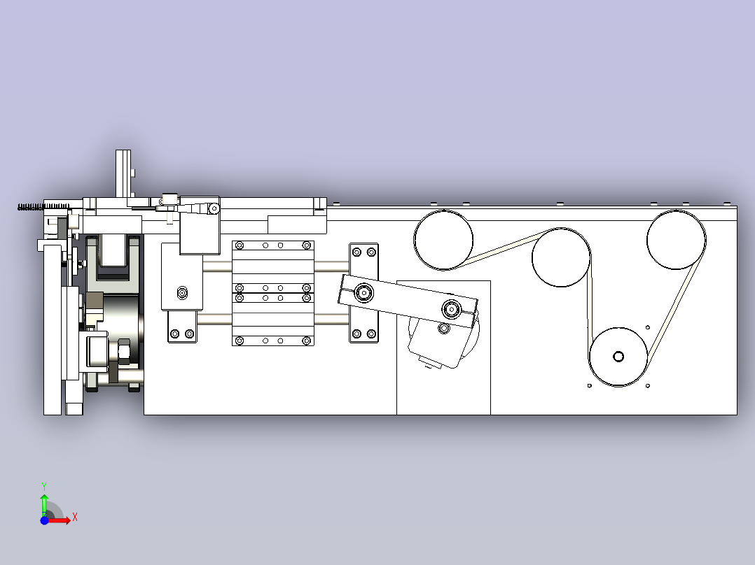 一种排针连接器加工设备前视图