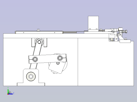 一种排针连接器加工设备左视缩略图