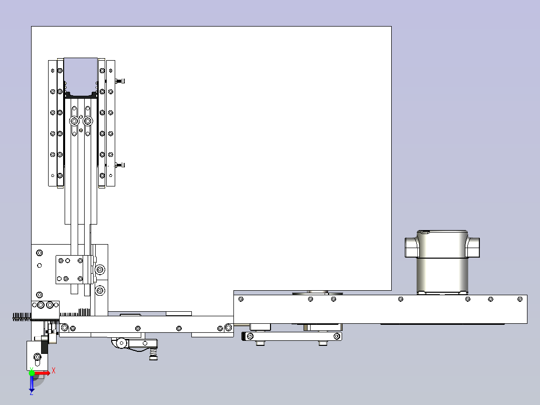 一种排针连接器加工设备俯视图
