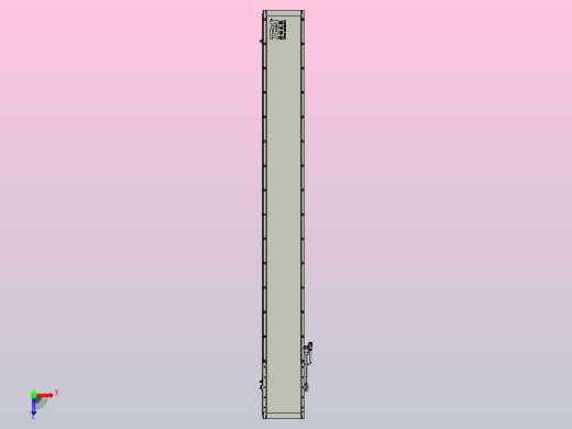 直驱直线电机轴TPA-LNP2-200-55C4-1-L1680-3-C-05-N3俯视缩略图
