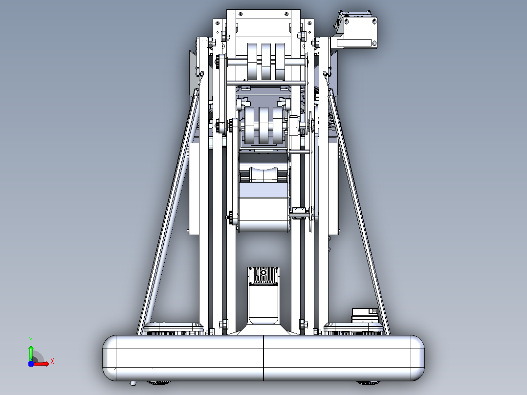FRC Team 3473 ReefScape CAD 版本前视图