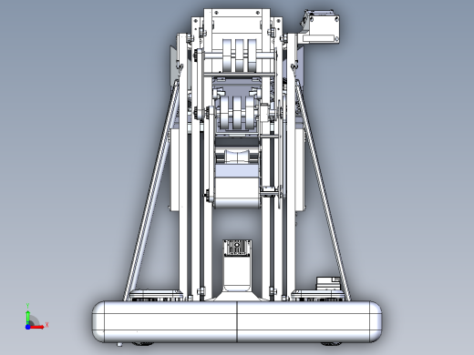 FRC Team 3473 ReefScape CAD 版本前视缩略图