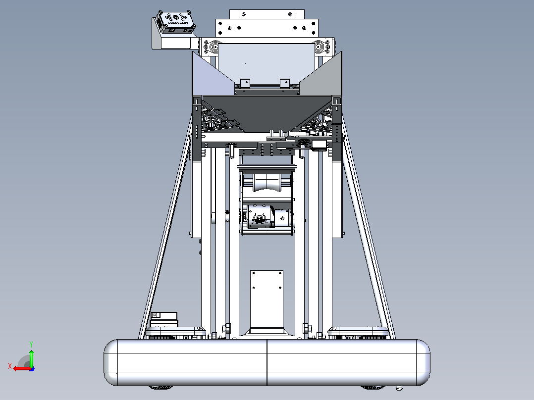 FRC Team 3473 ReefScape CAD 版本后视图