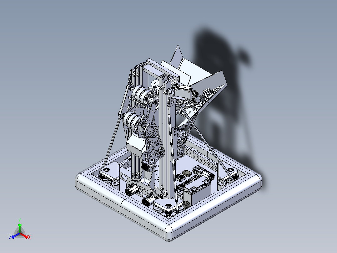 FRC Team 3473 ReefScape CAD 版本正等轴测图
