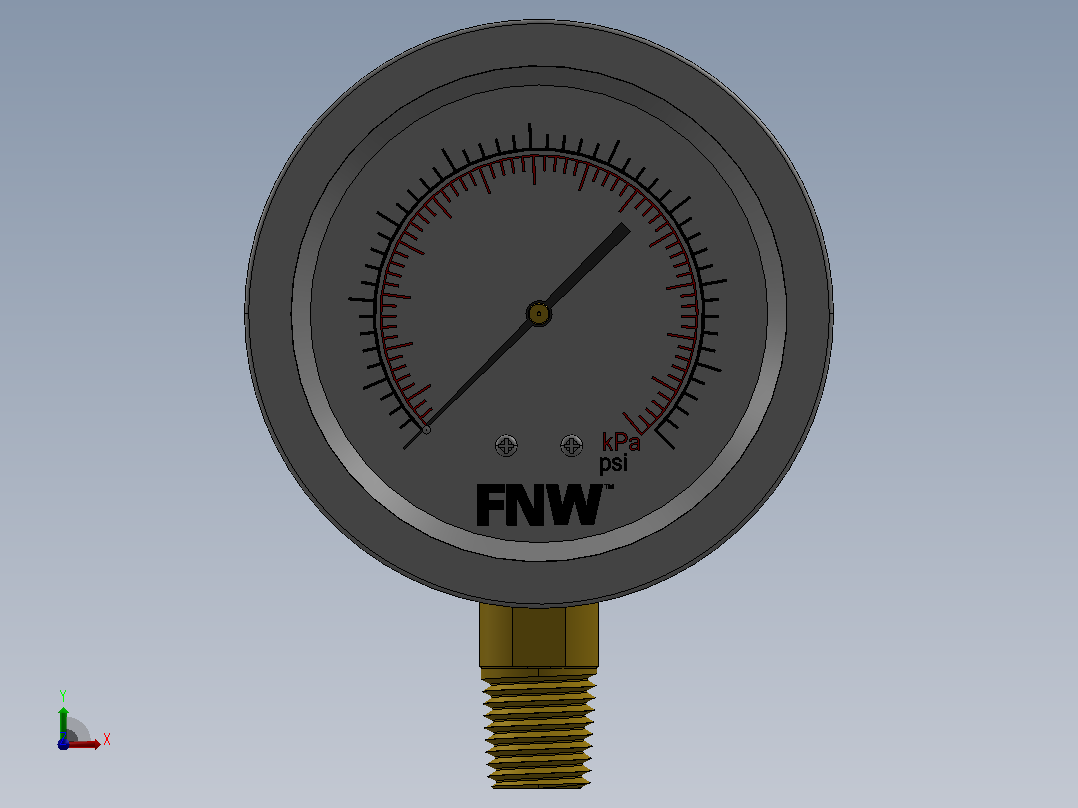 阀门、过滤器FNW-FNWLFG0160L前视图