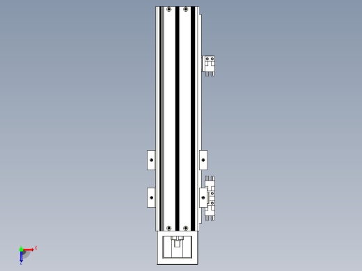 KK60-300S1-F0C 模组 S1短滑座 KK60-S1-F0C 替换上银俯视缩略图
