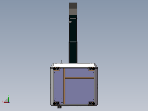 ZDH-QT-006 iphone7玻璃出货贴膜机(读码喷码贴膜一体机)后视缩略图