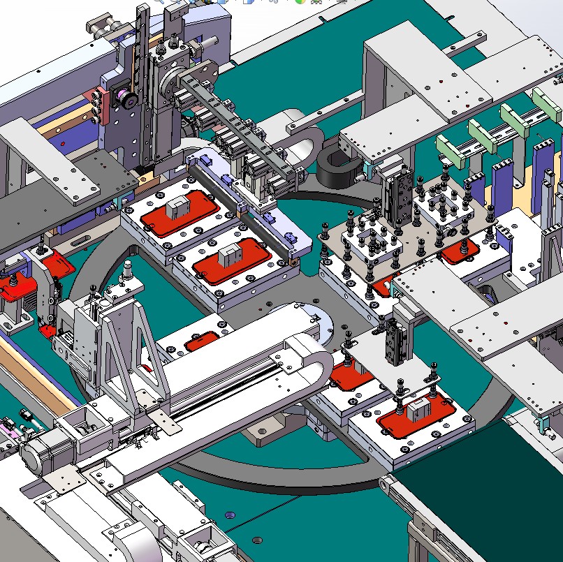 ZDH-QT-006 iphone7玻璃出货贴膜机(读码喷码贴膜一体机)