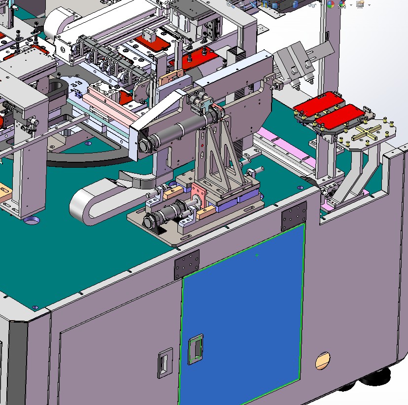 ZDH-QT-006 iphone7玻璃出货贴膜机(读码喷码贴膜一体机)