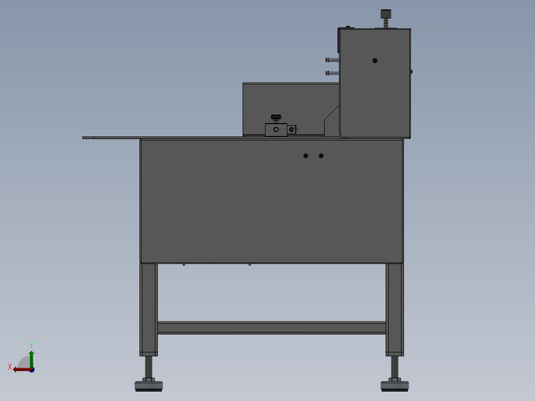 WQ500G切片机后视图