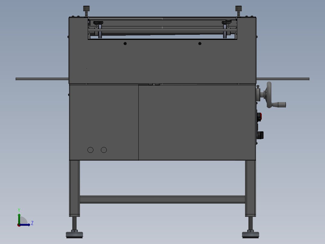 WQ500G切片机左视图