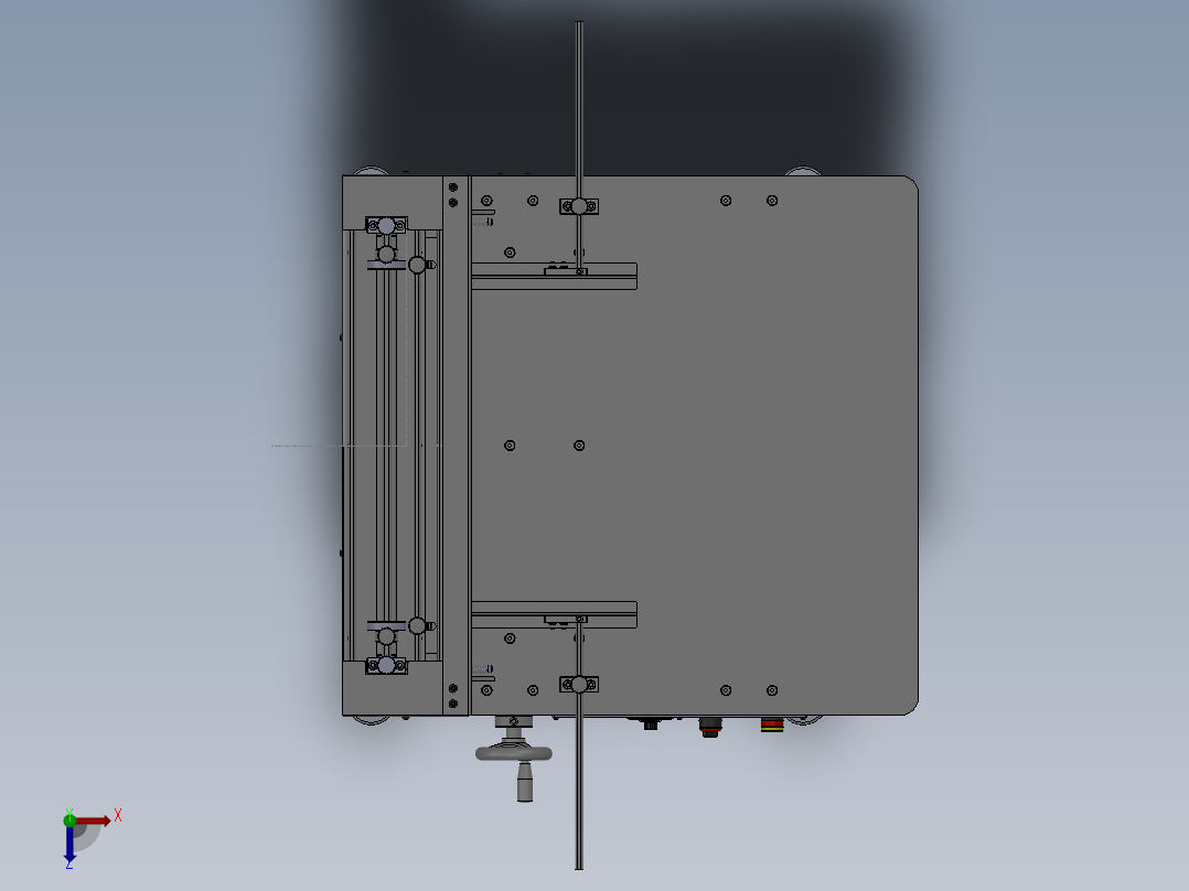 WQ500G切片机俯视图
