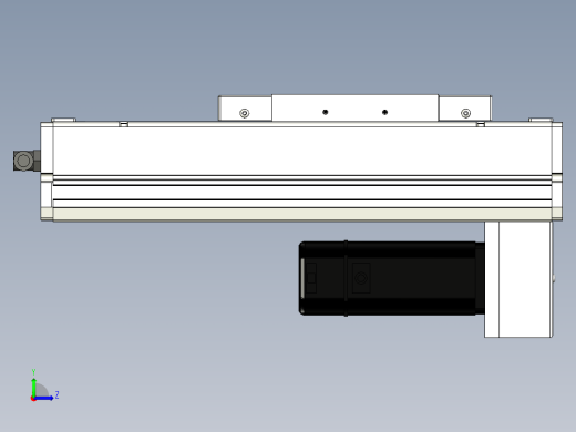 Toyo东佑达直线模组-ECH17-100-BM-400W+煞車左视缩略图