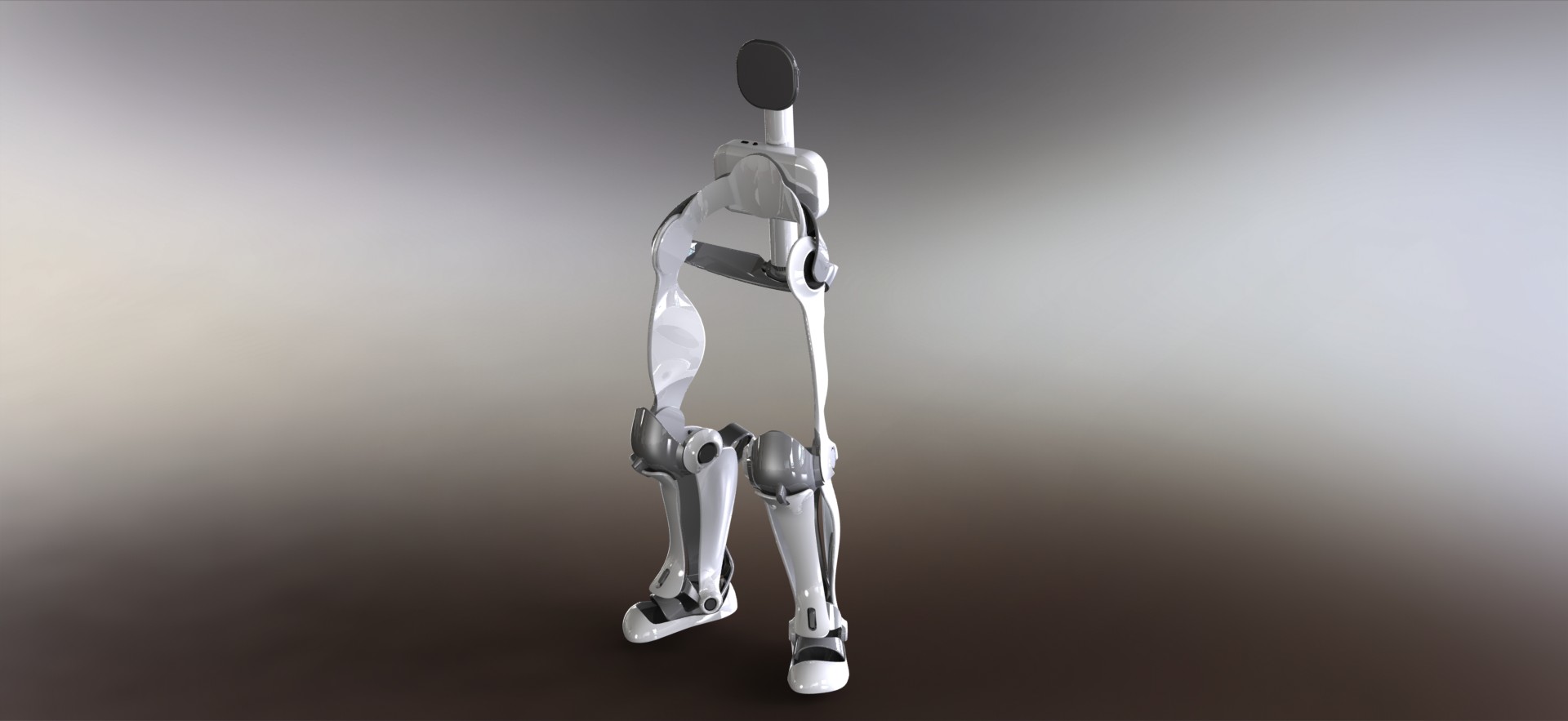 B 外骨骼 跳跃外骨骼 单兵辅助骨骼 机械设计 3D建模图纸jumping-exoskeleton