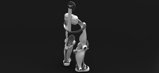 B 外骨骼 跳跃外骨骼 单兵辅助骨骼 机械设计 3D建模图纸jumping-exoskeleton缩略图