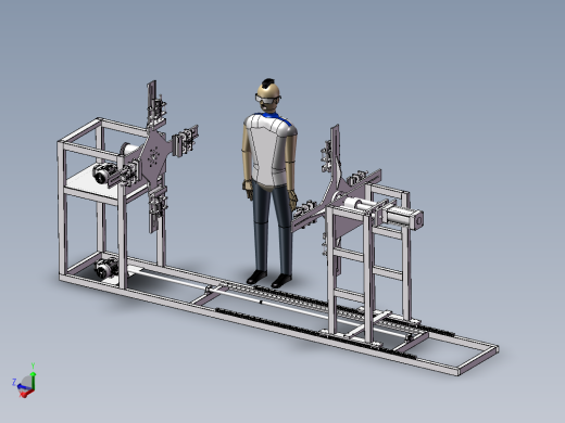 双工位定位旋转装配机设计模型