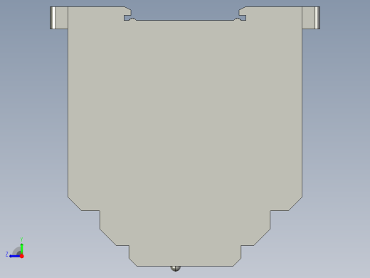 基恩士PS-25_kc图纸模型右视缩略图