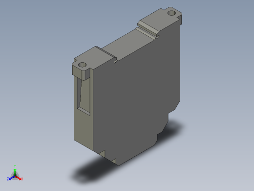 基恩士PS-25_kc图纸模型正等轴测缩略图