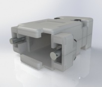 Capa plastica连接器DB9