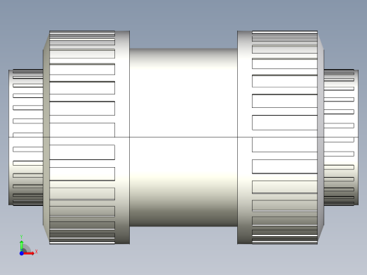 +GF+工程压力管道系统SYGEF PVDF管件3D模型前视缩略图
