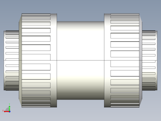 +GF+工程压力管道系统SYGEF PVDF管件3D模型后视缩略图