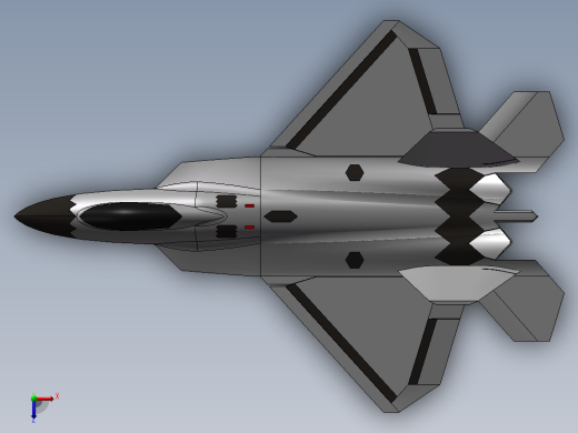 F22 复杂化俯视缩略图