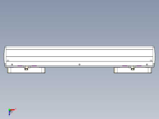 威洛博LC系列3d模型模组2LC22H1Y-S250俯视缩略图