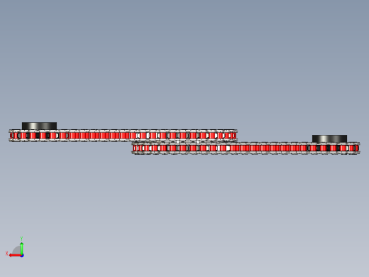 带滚子链的链轮---igs stp后视缩略图