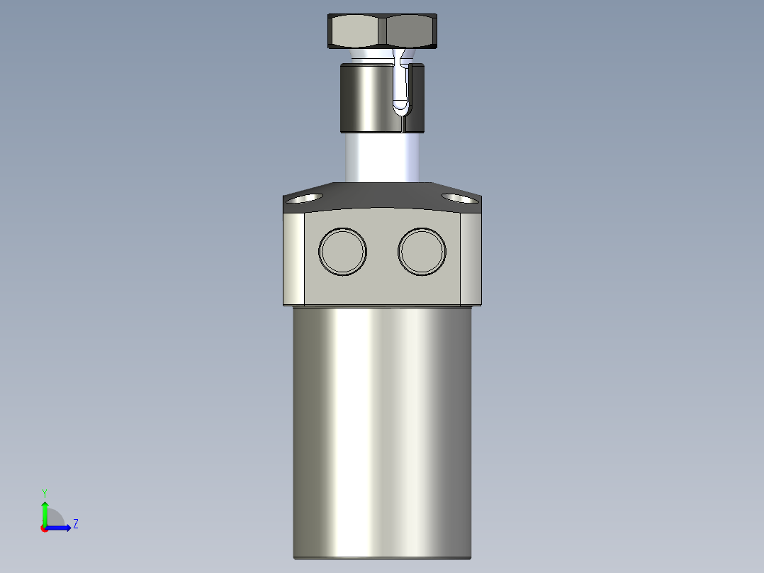 KOSMEKLHS0360-SR-Y30多系列多零件图纸模型左视图