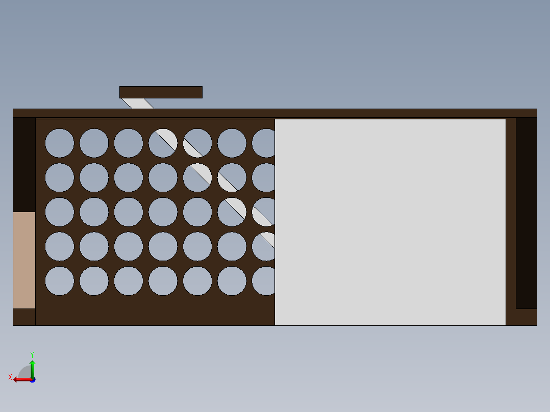 Wood+W桌子后视图