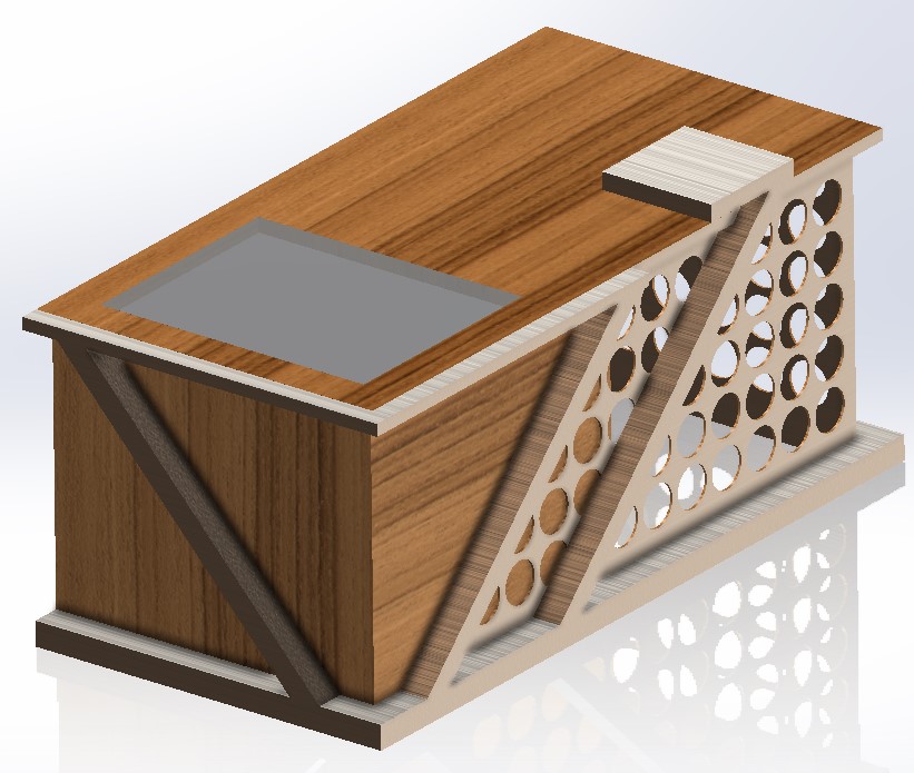 Wood+W桌子