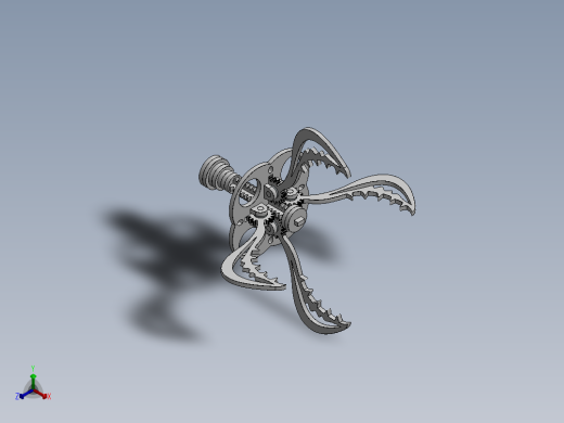 激光下料拼图机械爪AutoCAD, Parasolid, SOLIDWORKS 2016