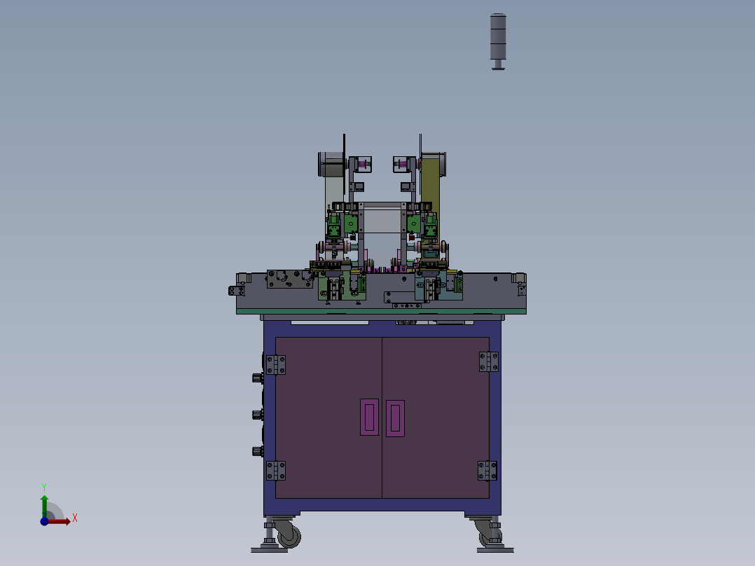 一种电池极耳贴双面胶设备sw18可编辑前视图