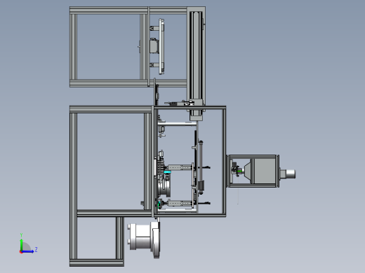 安全带车感自动组装设备sw18可编辑左视缩略图