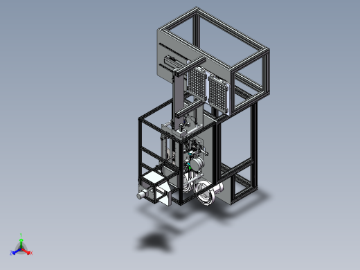 安全带车感自动组装设备sw18可编辑正等轴测缩略图