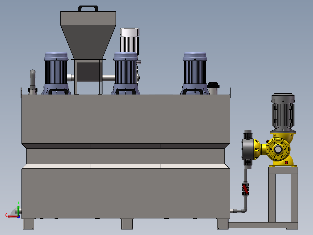2023.02月-500L三腔式全自动加药装置sw20可编辑后视图