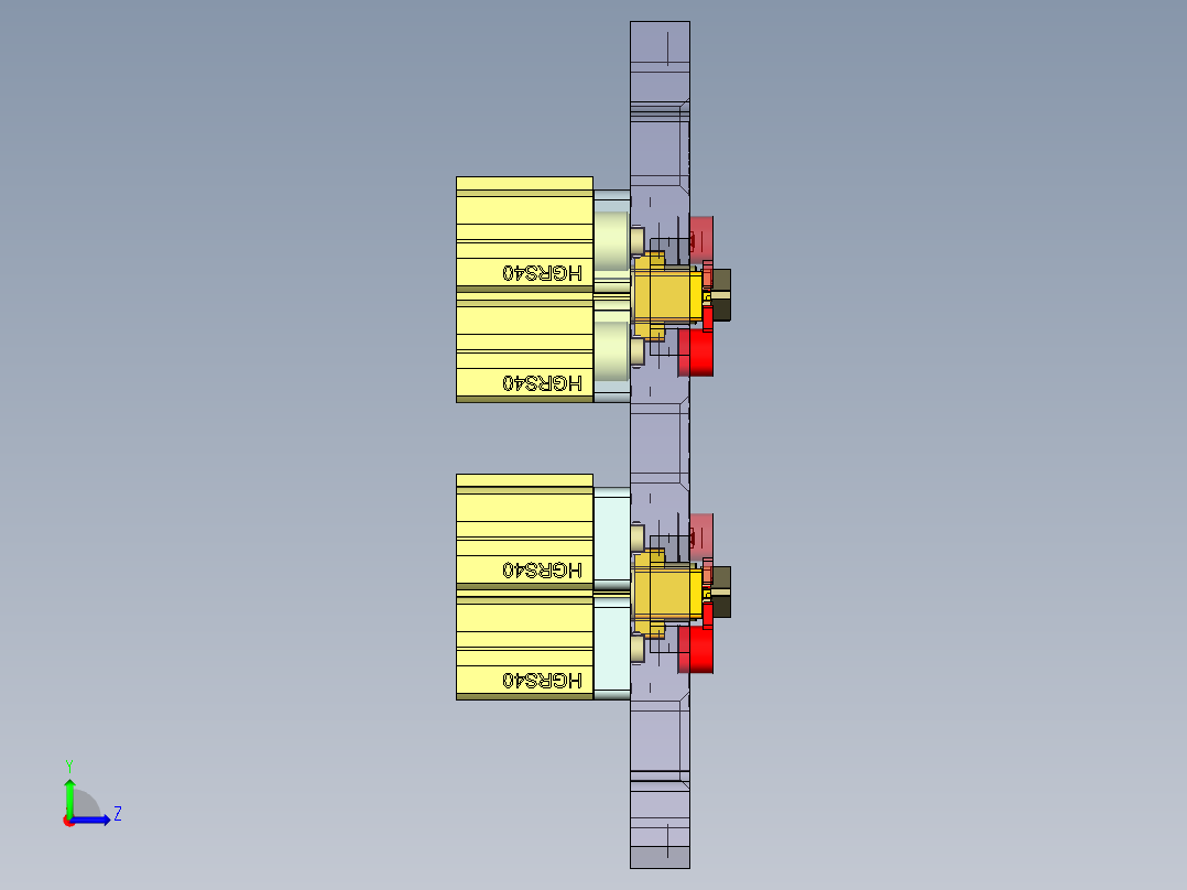 旭创0692-小件CNC工装夹具三维模型CNC2-201231左视图