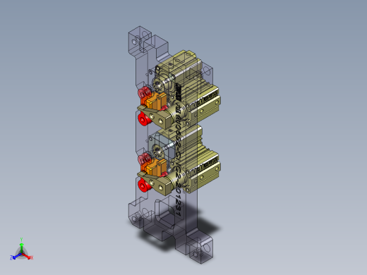 旭创0692-小件CNC工装夹具三维模型CNC2-201231正等轴测缩略图