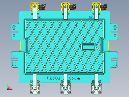 UX581-A-笔记本CNC工装夹具三维模型CNC4-190425前视缩略图