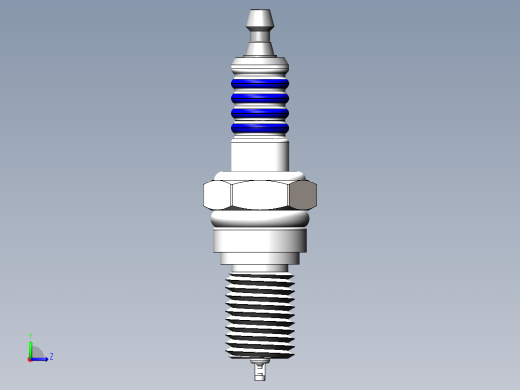 火花塞2左视缩略图