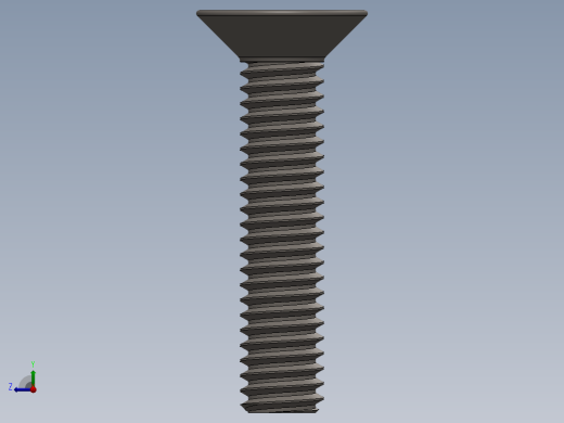 Screw_ISO_10642_M2x12_A2.SLDPRT右视缩略图