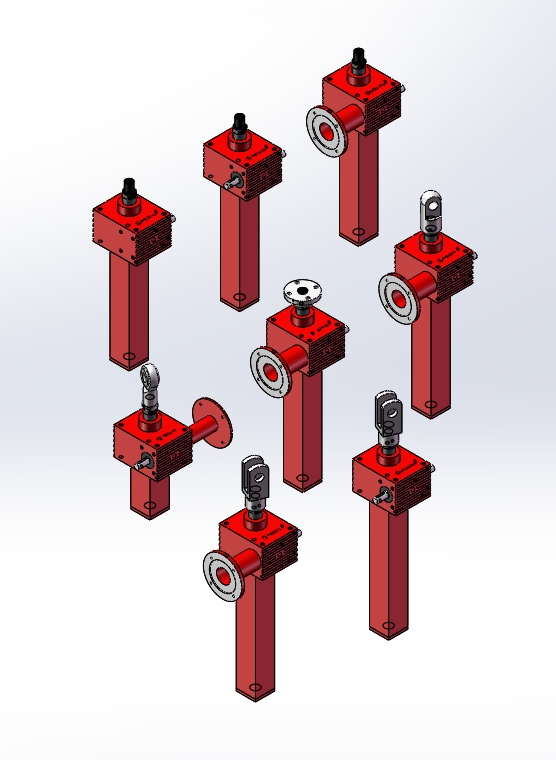 丝杠螺旋升降机 SJA50系列 8款