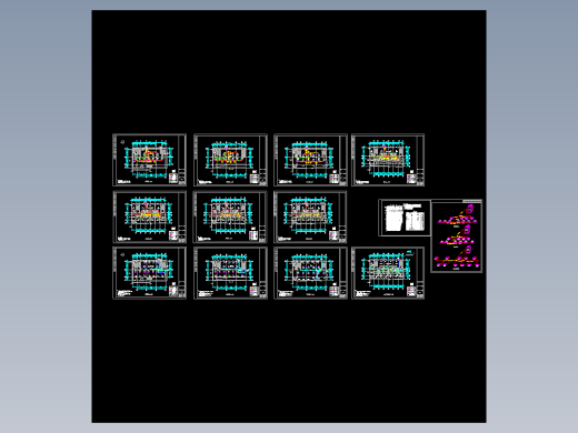 青年中心扩建暖通图