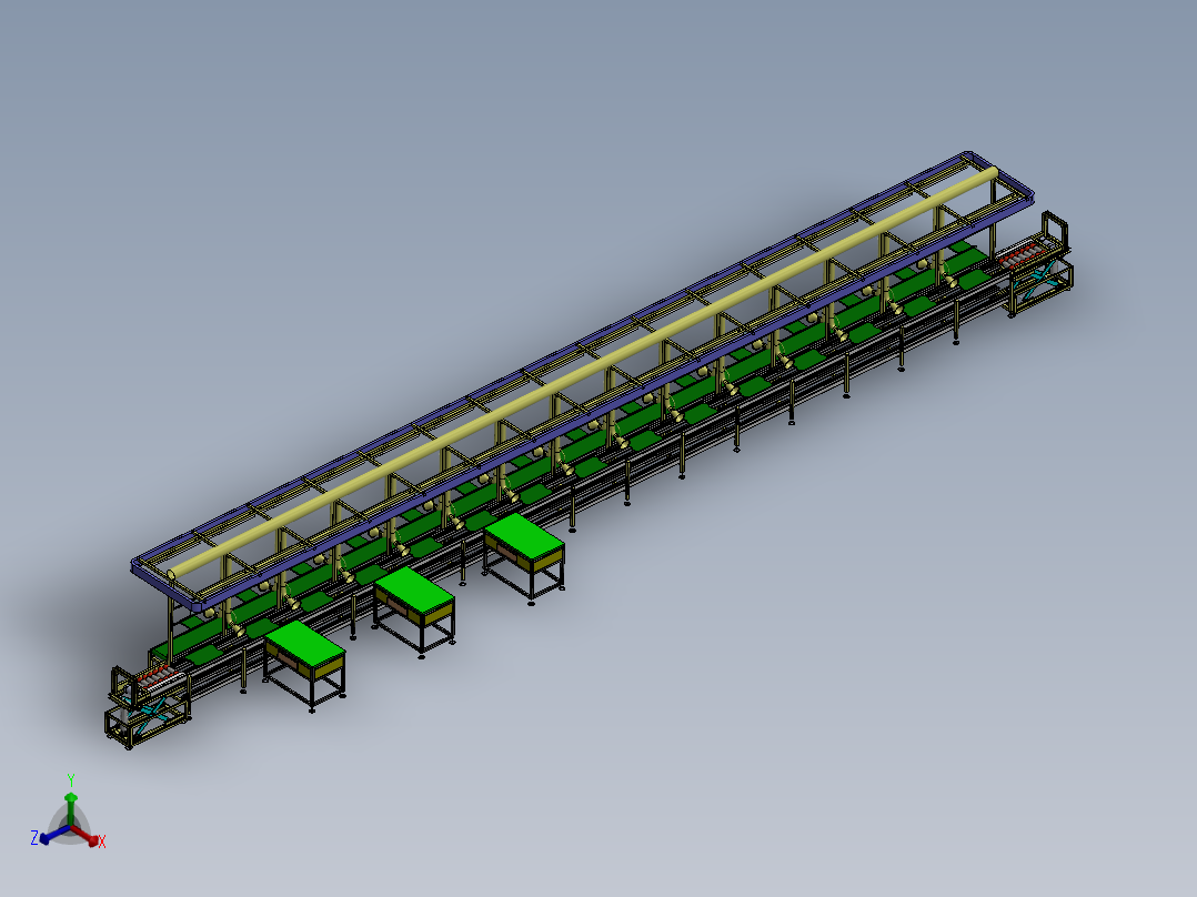 差速链皮带线升降机生产线sw18可编辑