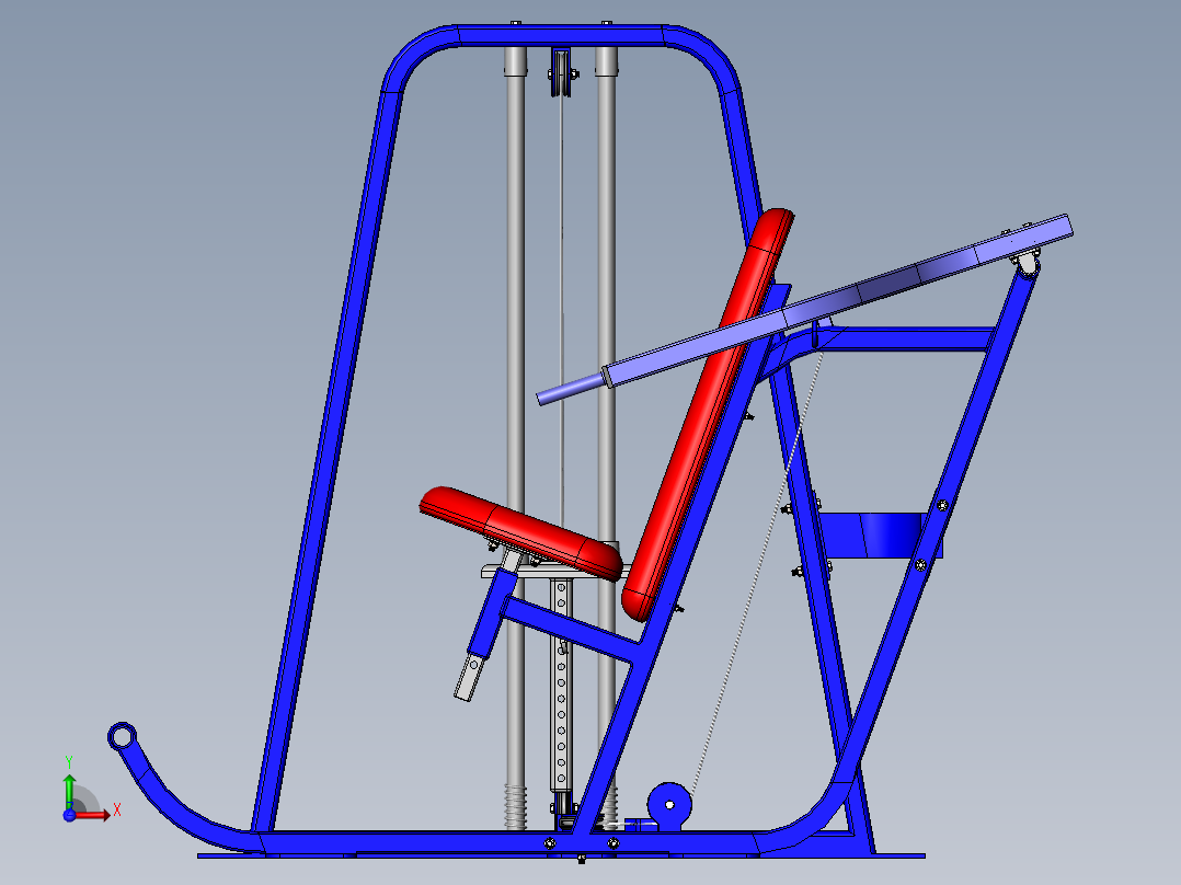 健身器材(97)前视图