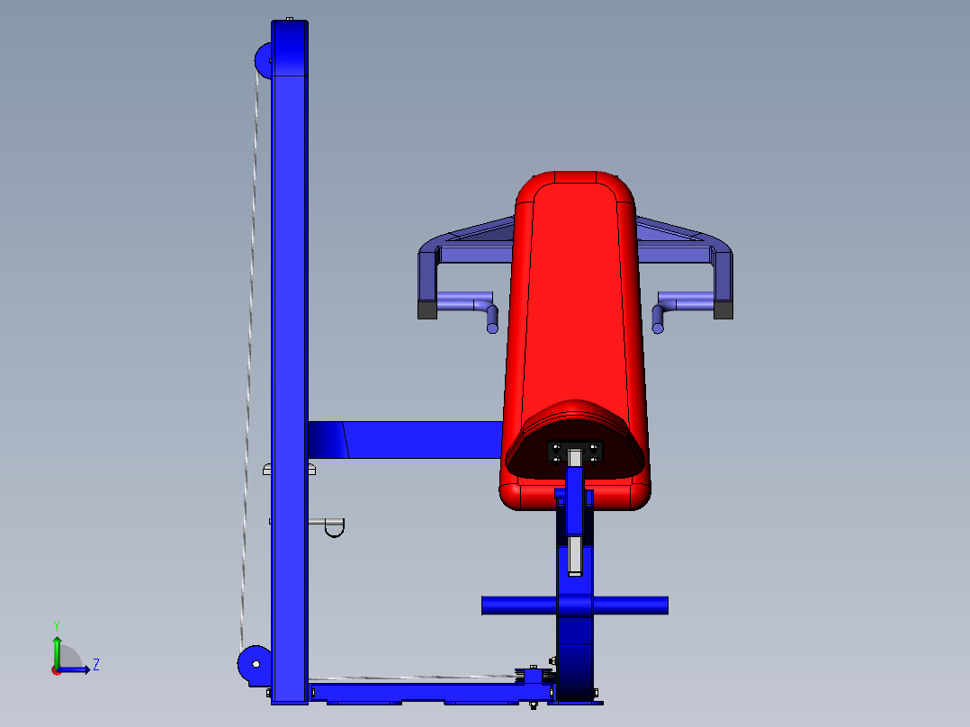 健身器材(97)左视图